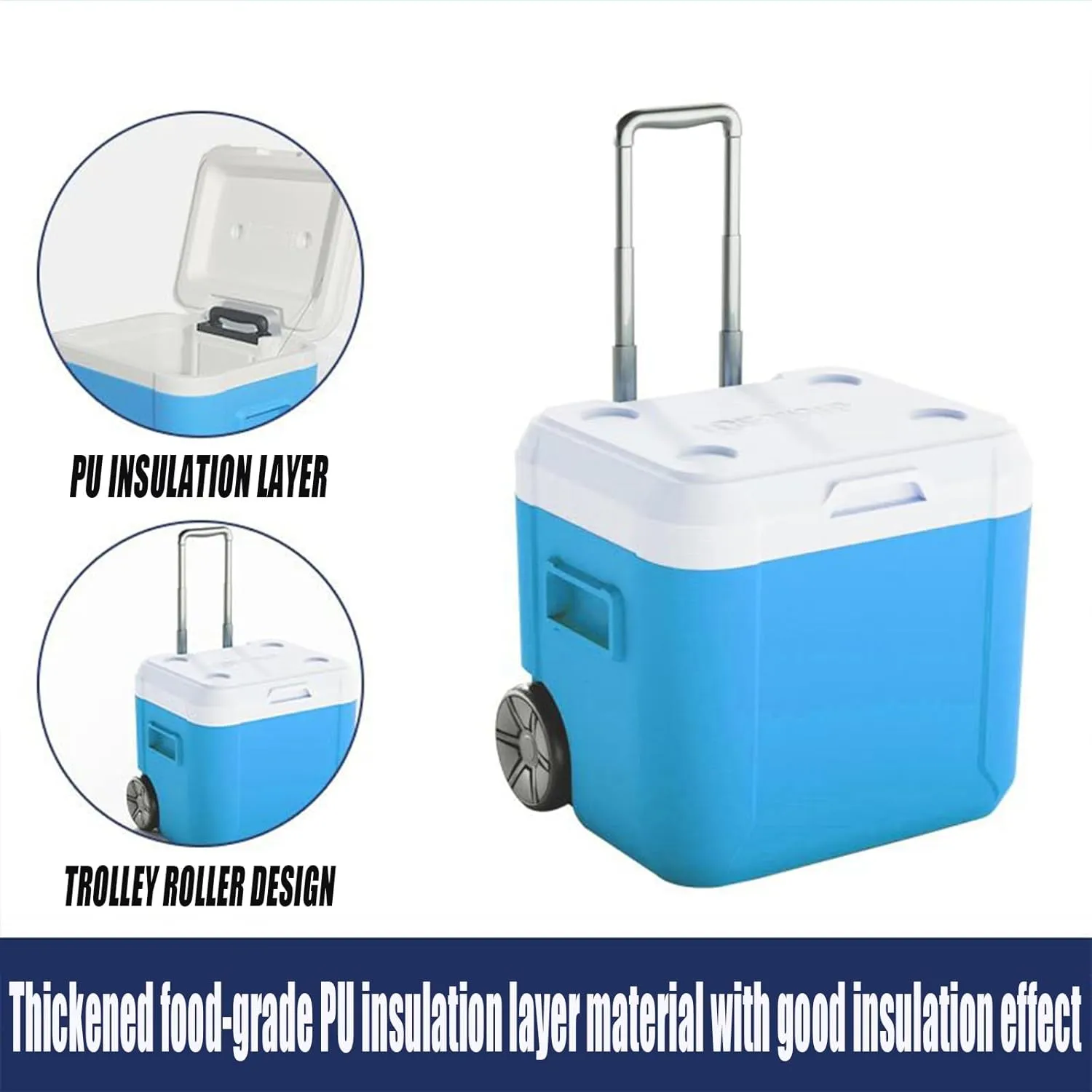 Car Camping Coolers for Honda City/Civic/Civic 10th Gen/Civic Hatchback/Civic Sedan, Leak Proof Cooler, Portable Lightweight Ice Chest Box, Compartments Waterproof Insulated Bag