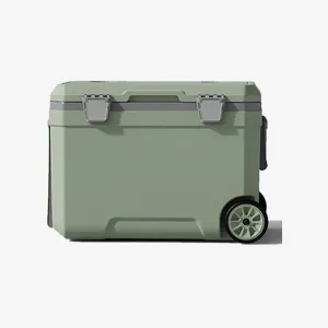 Car Camping Coolers for Renault Mégane/Scénic/Talisman/Trafic/Zoe, Waterproof Portable Cooler, Leak Proof Picnic Insulated Bag, Ultra-Light Premium Ice Chest Box,A-Green-45L