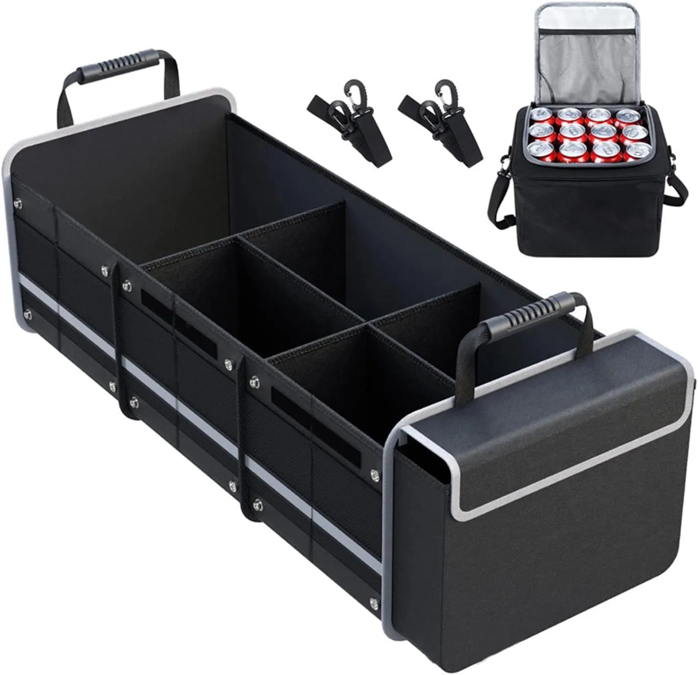 Car Trunk Organizers for Land Rover Defender/Discovery/Range Rover/Range Rover Evoque, Pack Portable Insulation Cooler Bag, Washable Car Storage Bag, Insulated Leak Proof Cooler Bag