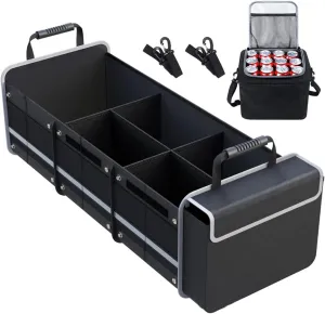 Car Trunk Organizers for Land Rover Defender/Discovery/Range Rover/Range Rover Evoque, Pack Portable Insulation Cooler Bag, Washable Car Storage Bag, Insulated Leak Proof Cooler Bag