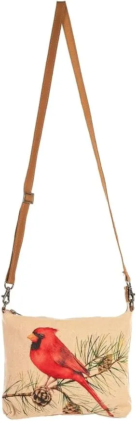 Cardinal Pine - Wristlet Wallets for Women, Crossbody Sling Bags, Tote Bag, Small Crossbody Purse, Cotton Canvas