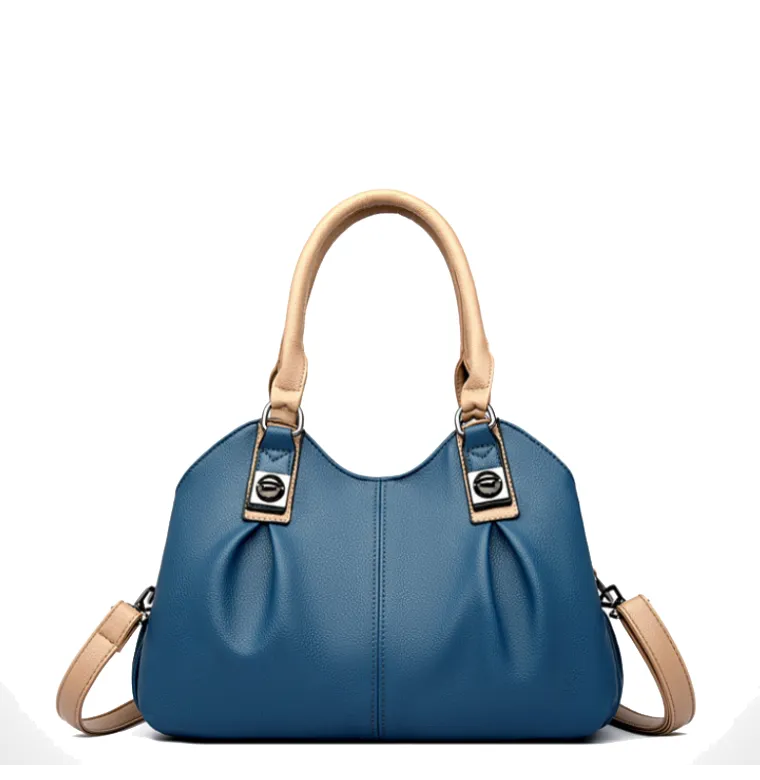Casual Leather Tote Bag