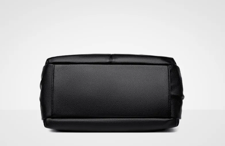 Casual Leather Tote Bag
