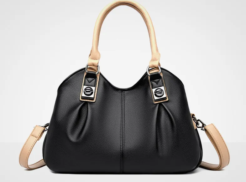 Casual Leather Tote Bag