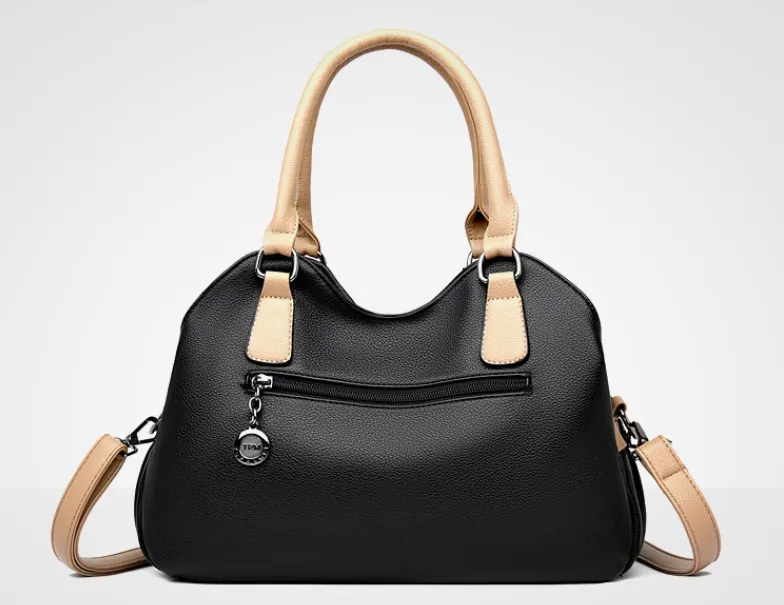 Casual Leather Tote Bag
