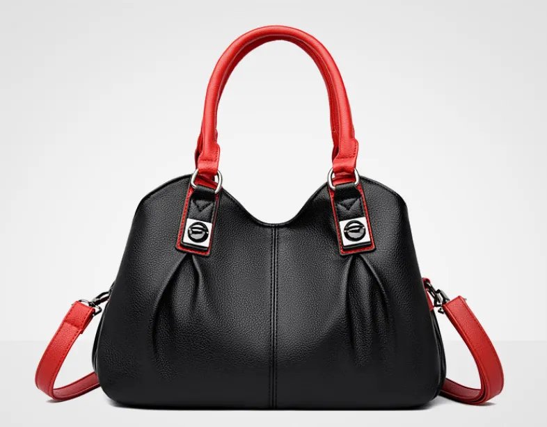 Casual Leather Tote Bag