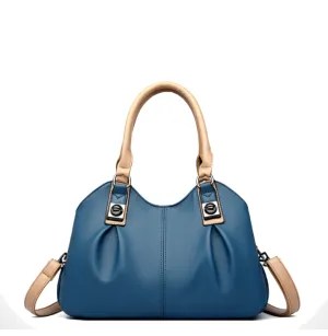 Casual Leather Tote Bag