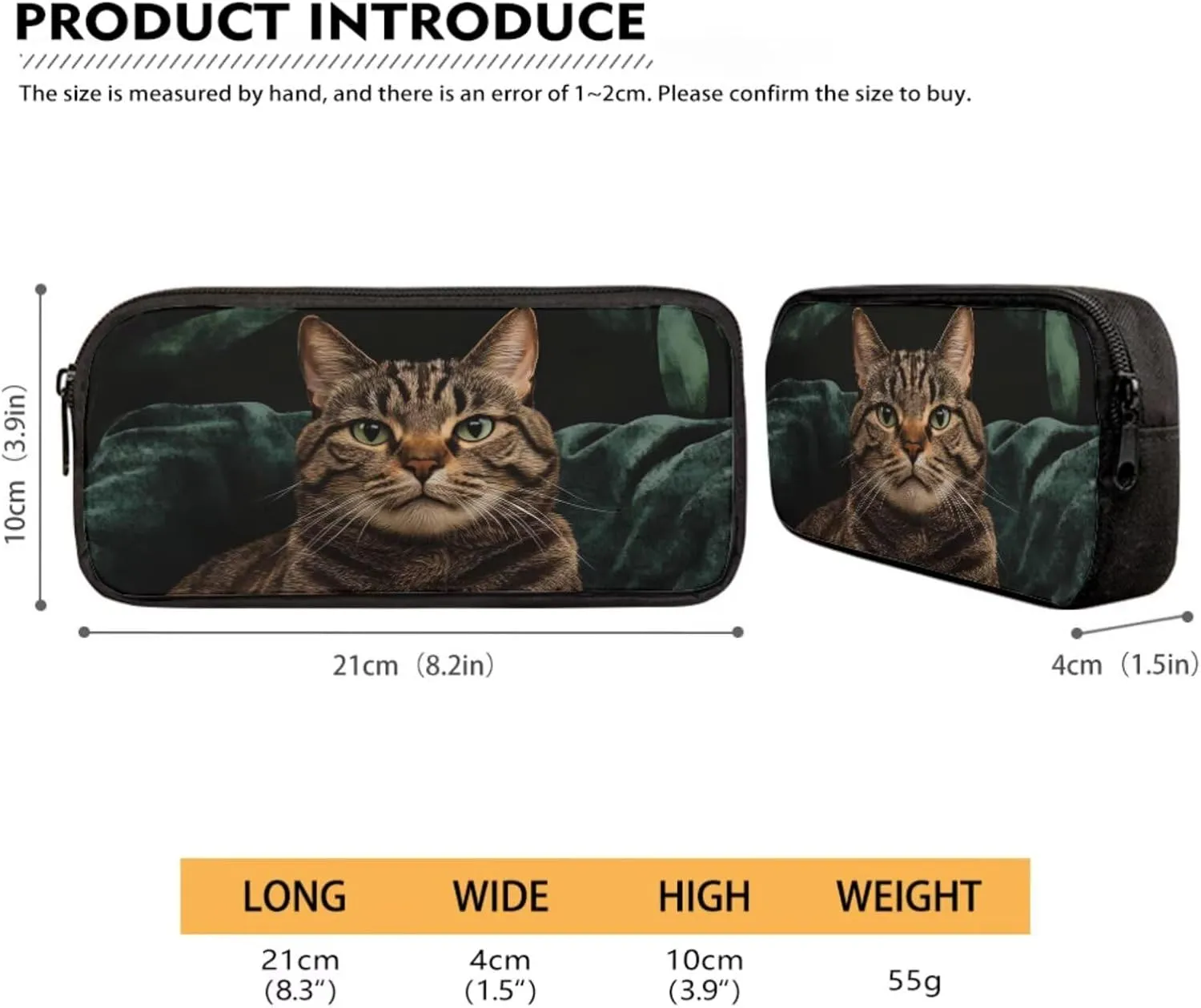 Cat Print 4 Pack Backpack Purse for Girls Boys Large Capacity School Bag with Lunch Box Pencil Case and Water Bottle Holder Kindergarten Rucksack Kids Daypack Travel Laotop Bags