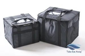*CC5 Thermally Insulated Delivery Bags- 2 Bags- Hot/Cold Food Deliveries Bags T16/17