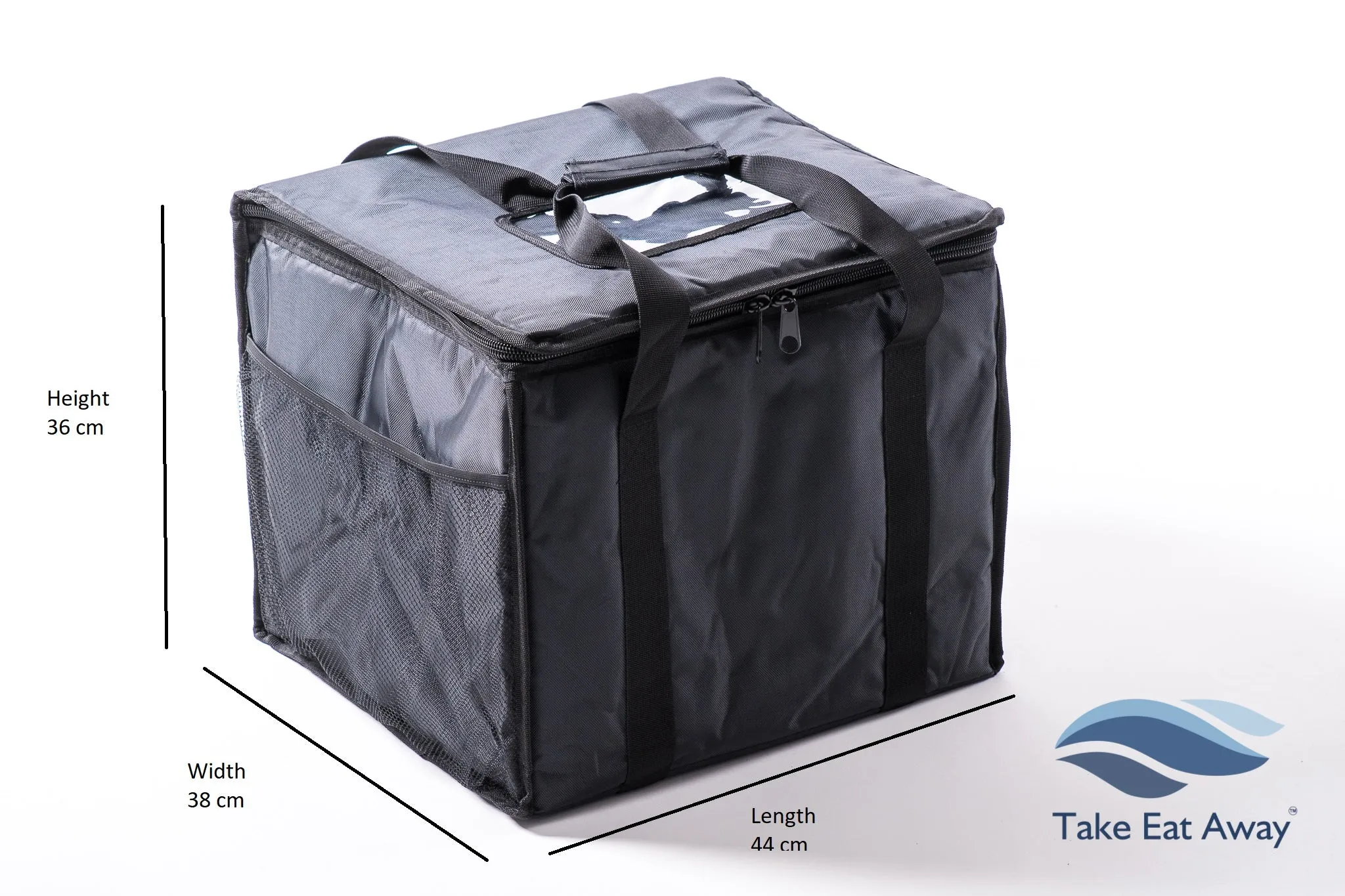 *CC6 Thermal Food Delivery Bags- 2 Bags- Insulated Hot/Cold Deliveries Bags T8/T17