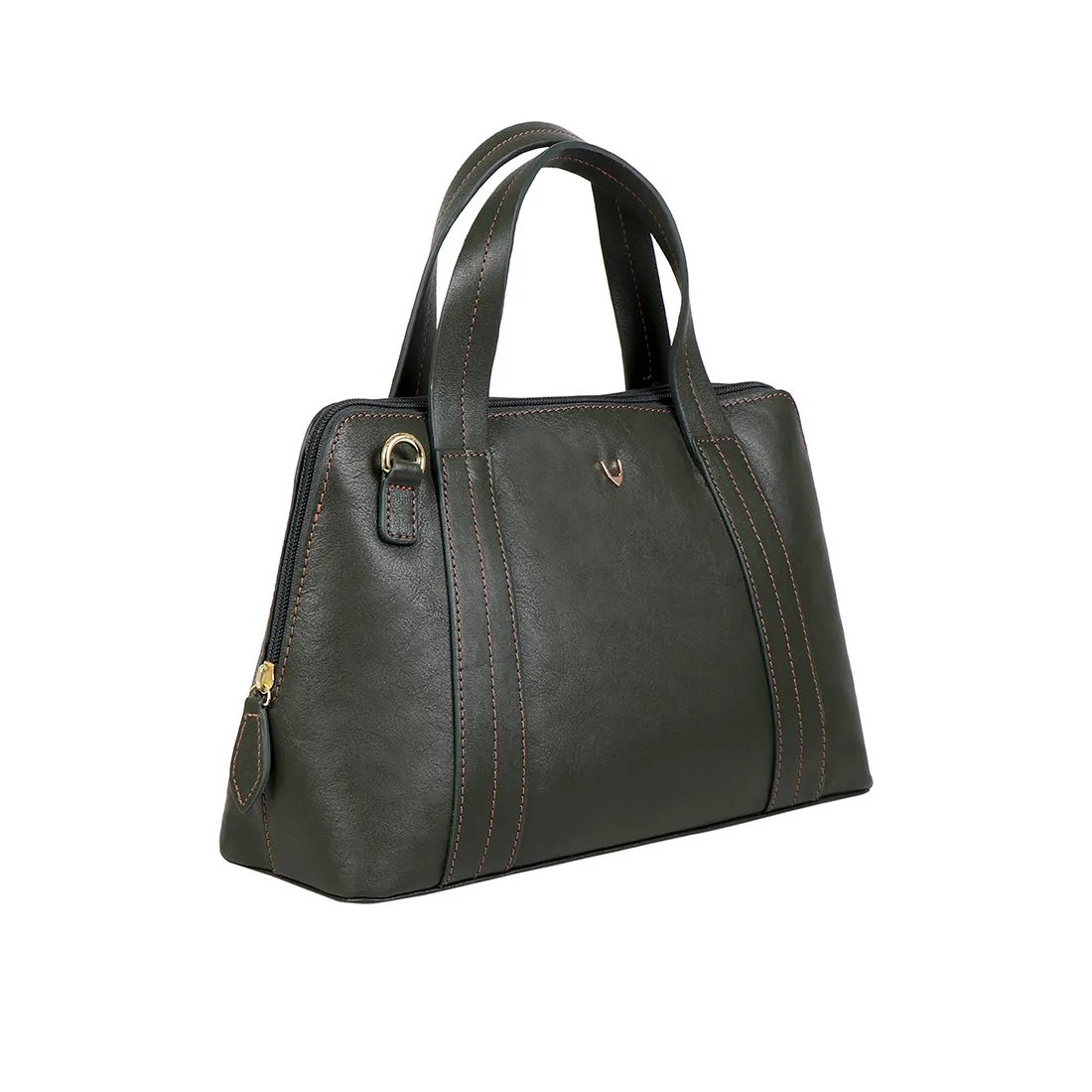 Cerys Medium Leather Satchel with Shoulder Strap