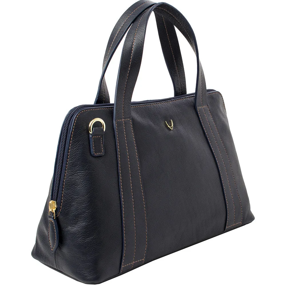 Cerys Medium Leather Satchel with Shoulder Strap