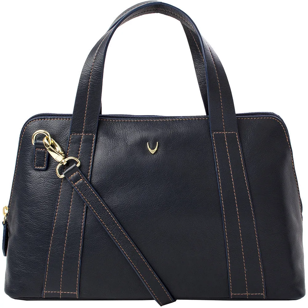 Cerys Medium Leather Satchel with Shoulder Strap
