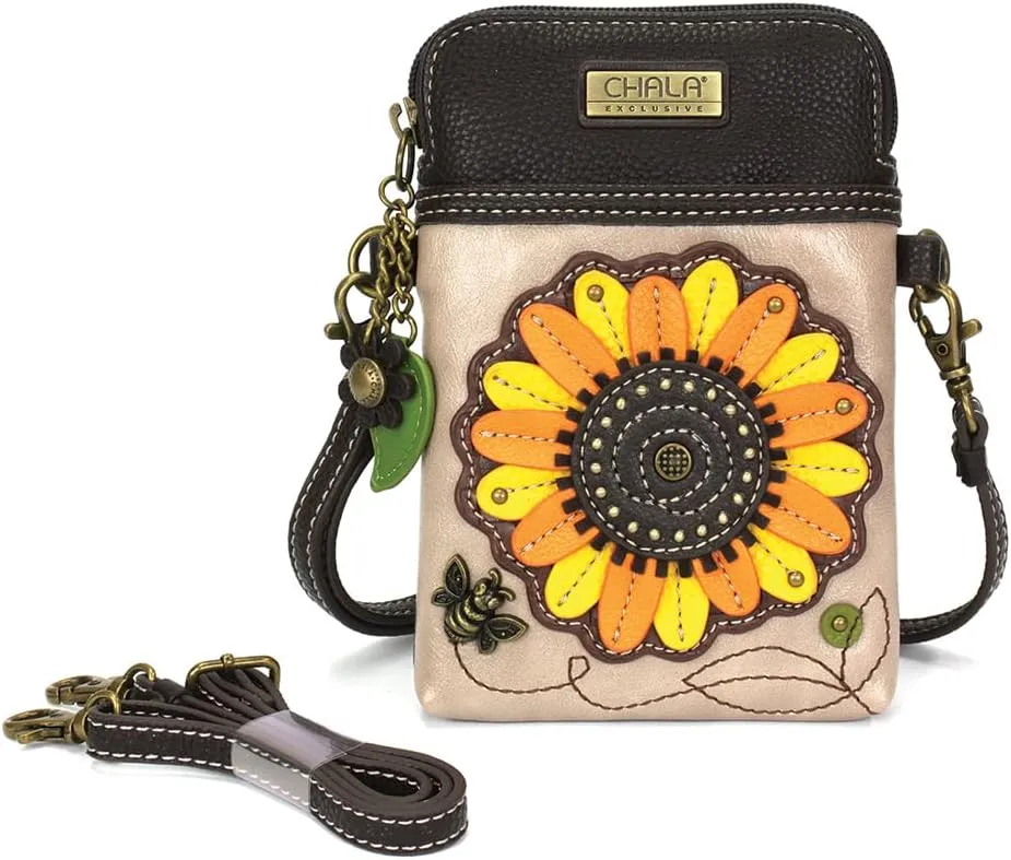CHALA Crossbody Cell Phone Purse-Women Canvas Multicolor Handbag with Adjustable Strap - Special Edition