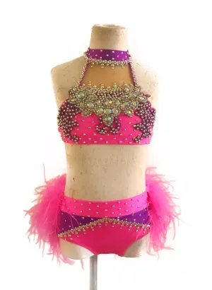 CHILD SMALL pink/purple jazz/musical theater
