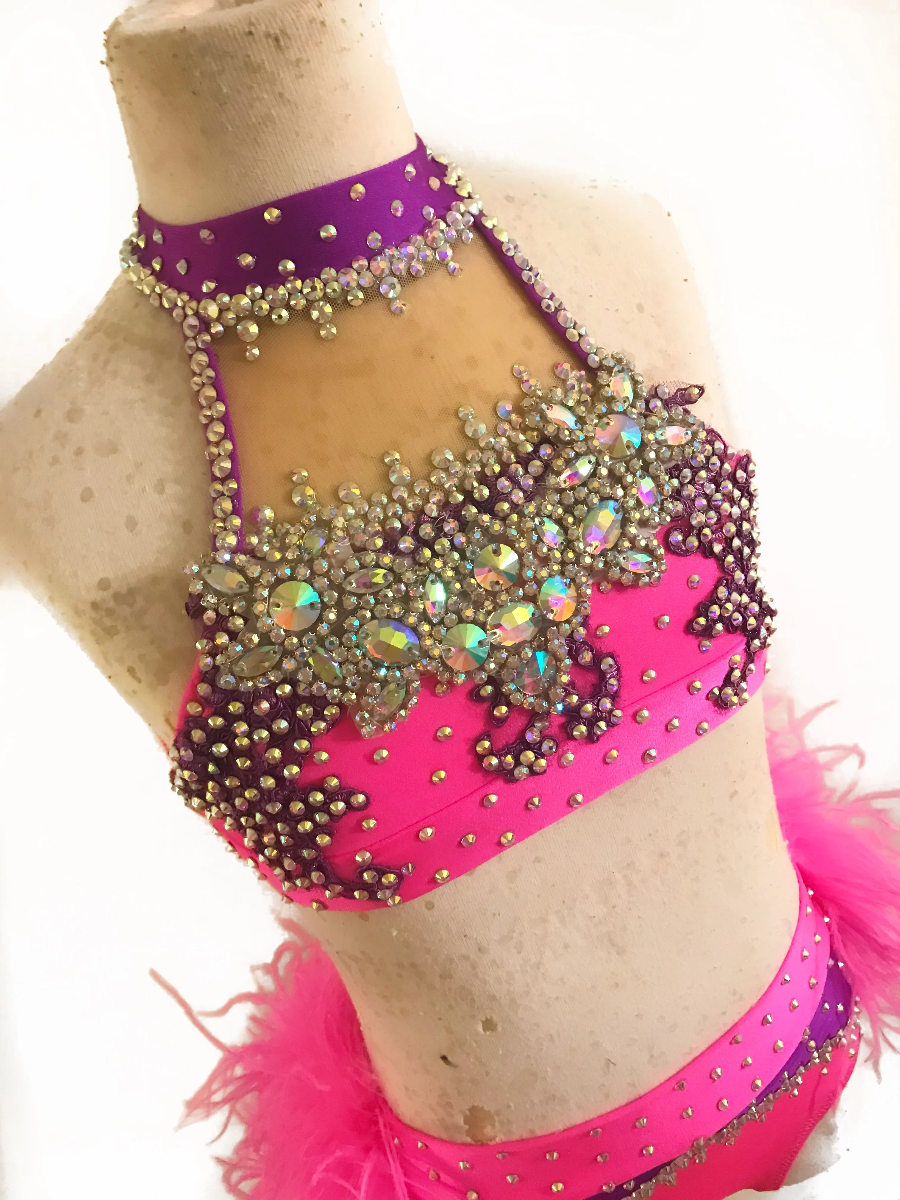 CHILD SMALL pink/purple jazz/musical theater