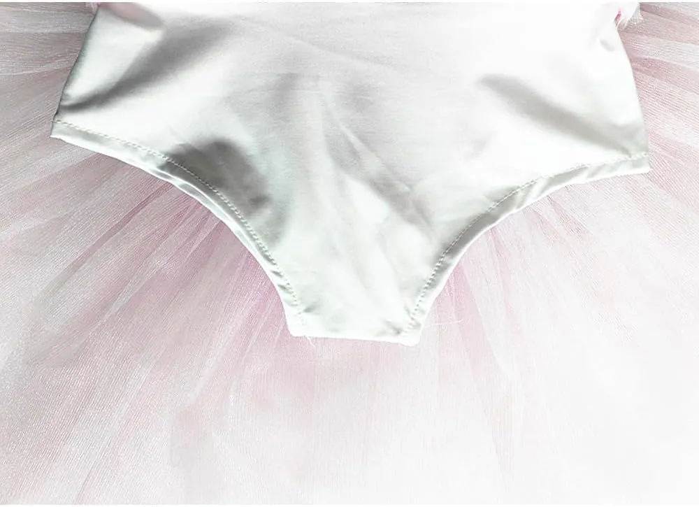 Children's Ballet Skirt, Girls' Dance Dress, Tight Gauze Skirt, Ballet Dancer Costume, Stage Collective Performance Costume
