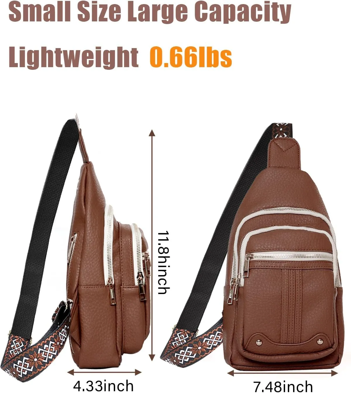 Christmas Gifts for Grandma Nana Aunt Teacher Nurse Crossbody Bags Gifts for Women Birthday Family Gifts for Her Small Crossbody Sling Bag Fanny Pack Chest Travel Purse Mothers Day Gift Ideas