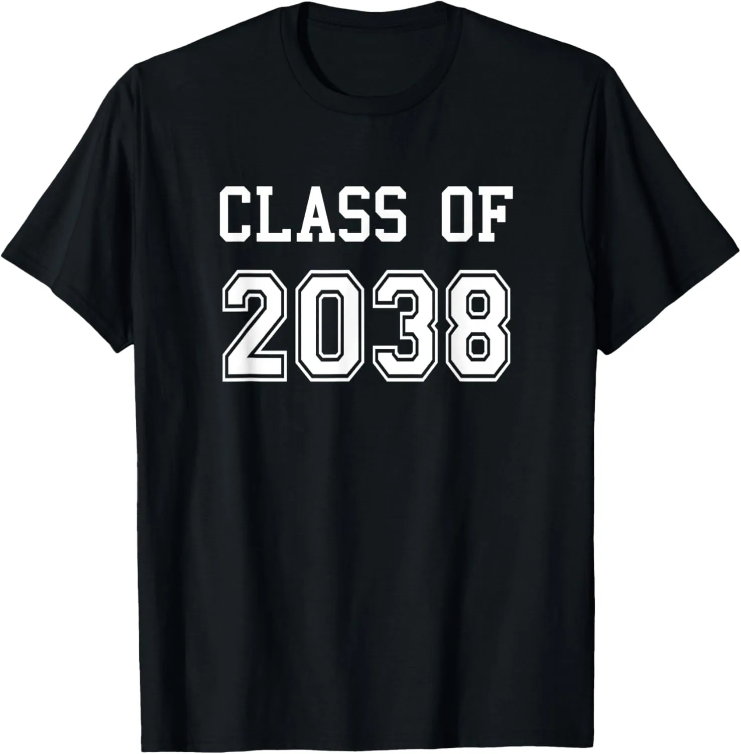 Class Of 2038 Shirt Graduation School Future Graduate T-Shirt