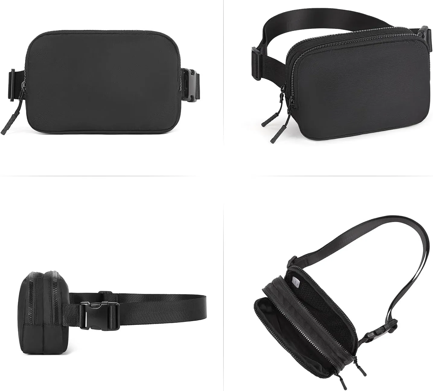 CLUCI Small Belt Bag for Women, Crossbody Everywhere Waist Packs Trendy, Women's Fanny Pack with Adjustable Strap