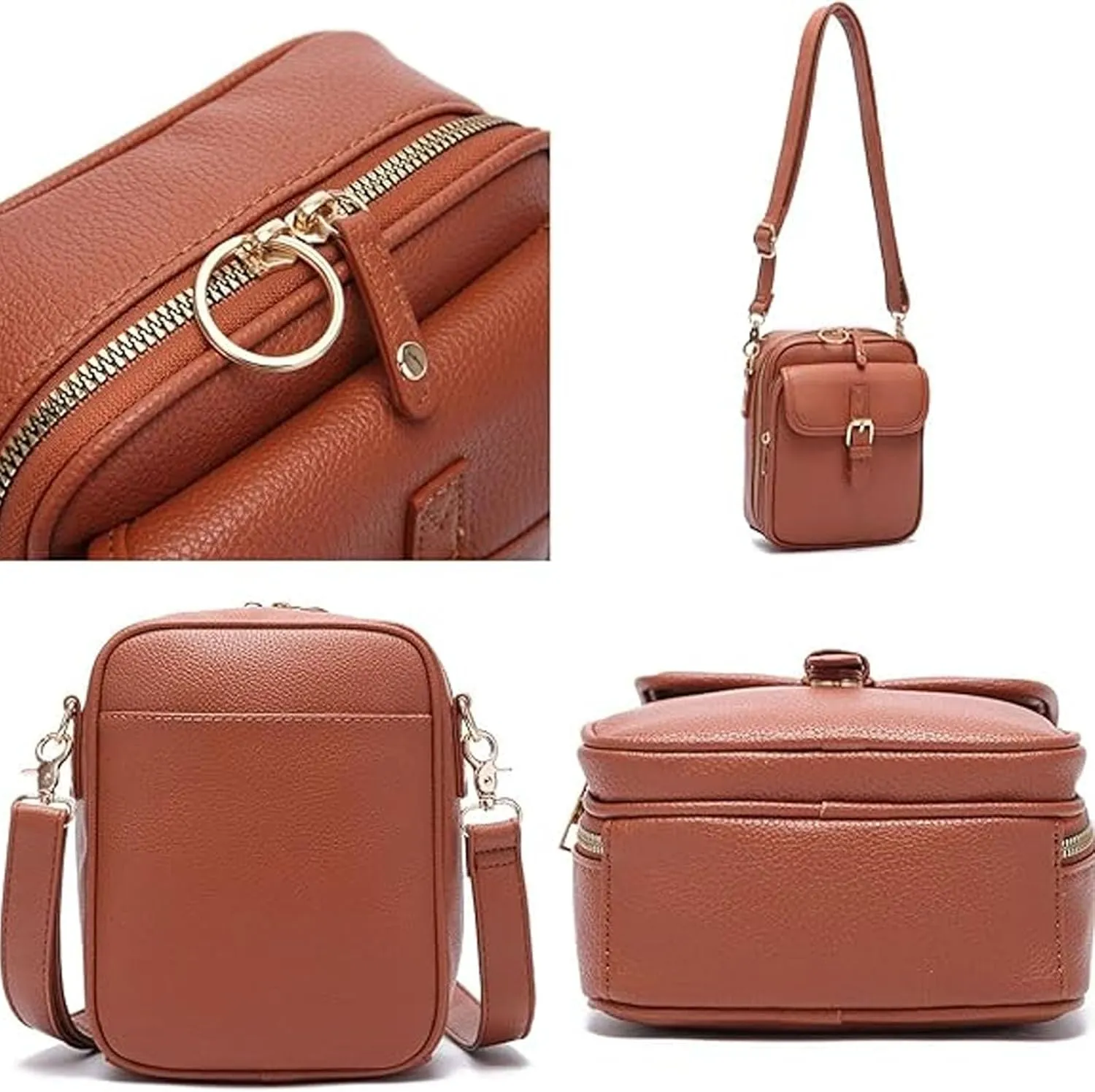 Collaboraten1 Crossbody Leather Bag, Collaborateam Urvashi Tojoyride Collaboration Generic Shoulder Bags for Women Travel