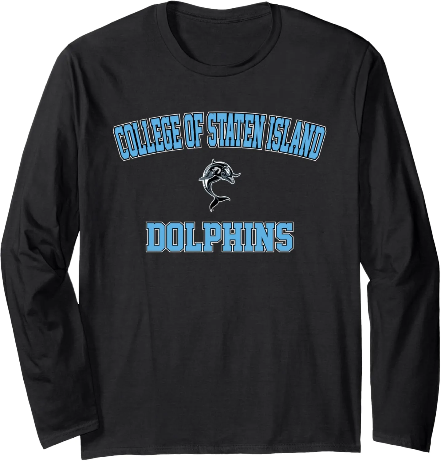 College of Staten Island Dolphins Campus Classic Long Sleeve T-Shirt