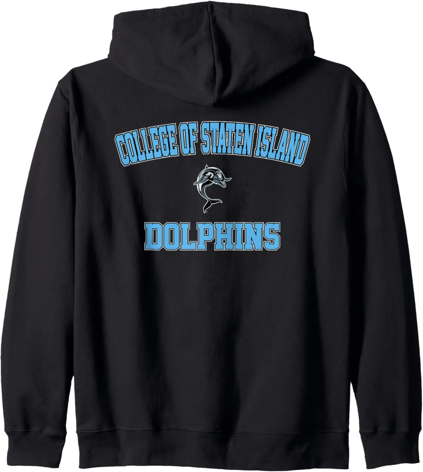 College of Staten Island Dolphins Campus Classic Zip Hoodie