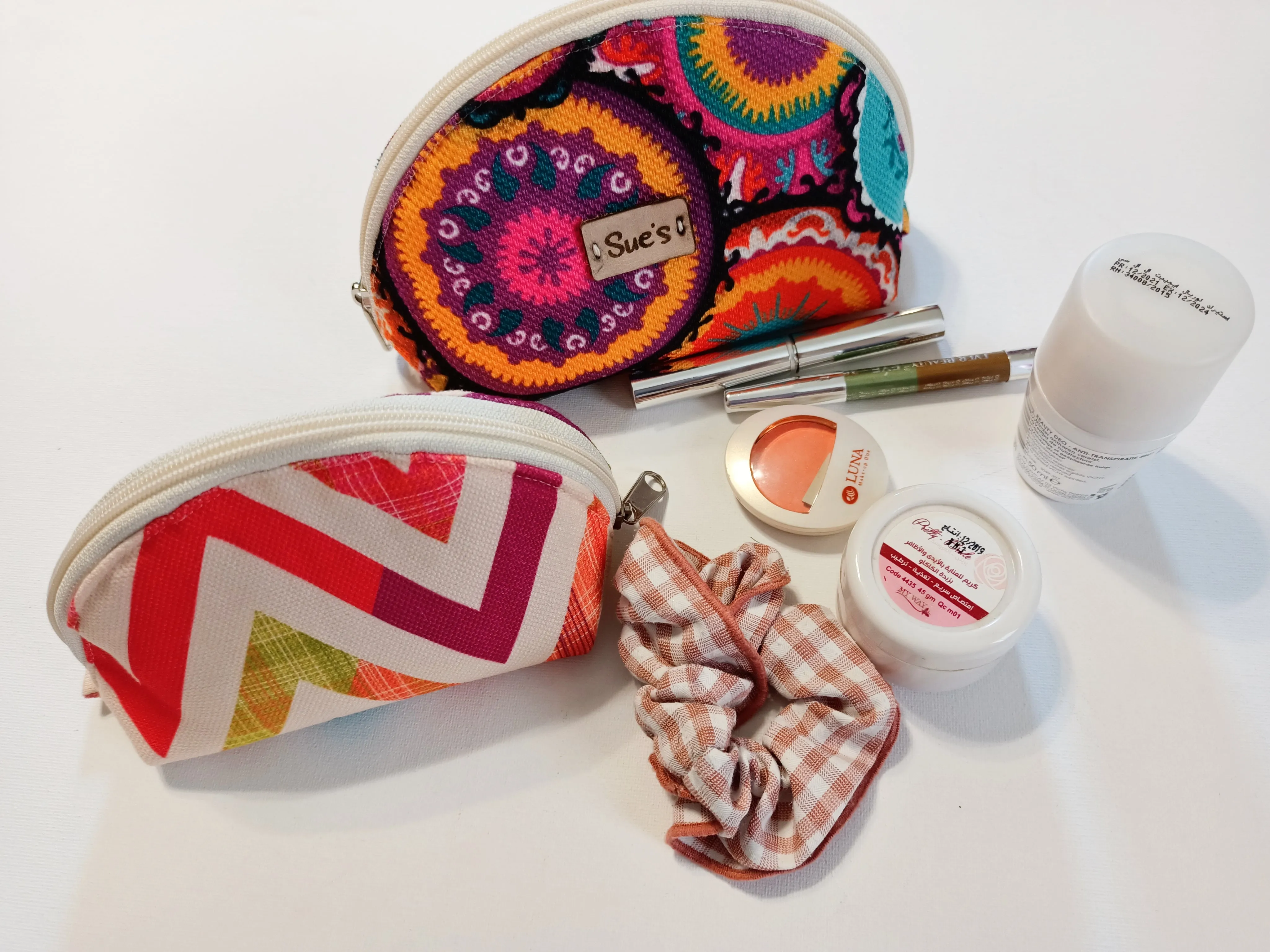 Colorful Makeup bags