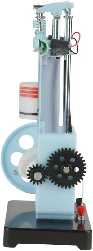 Comprehensive Engine Model for Physics Teaching - 4 Stroke Single Cylinder - Ideal for Classroom Experiments, PreAssembled Physics Teaching Instrument