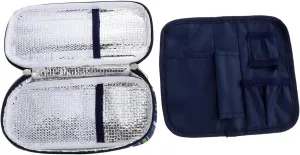 Cooler Travel Case Portable Insulated Bag for Medications Cold Storage for and Other Medicines for Travel and Outdoor Use Compact Design