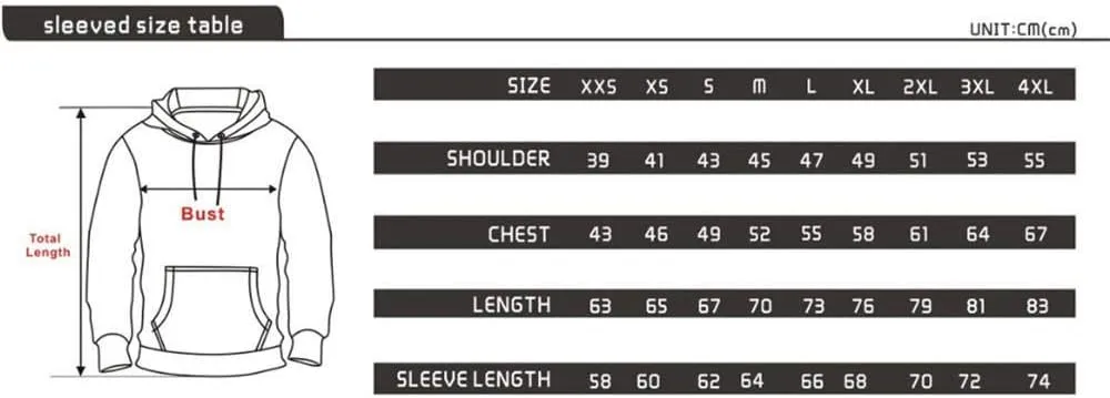 Cos-Animefly Horror Bear Cosplay Hoodies Unisex Cosplay Sweatshirt Costume Jacket Coat Man Women Boys Girls Pullover Hoodies