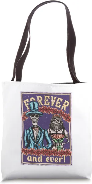 Couple Skeleton Calavera Skull Streetwear Urban Street Wear Tote Bag