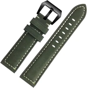 Cowhide 22mm Watch Strap Fit for Casio Retro Frosted Men's Watchband MDV-106 MDV-107 MDV-106D MTP-VD01