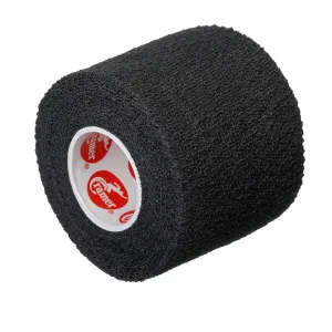 Cramer Eco-Flex Self-Stick Stretch Tape, Cohesive Tape, Flexible Elastic Sports Tape, Athletic Training Room Supplies, Easy Tear & Self-Adherent Bandage Wrap, Single 5 Yard Roll, Black