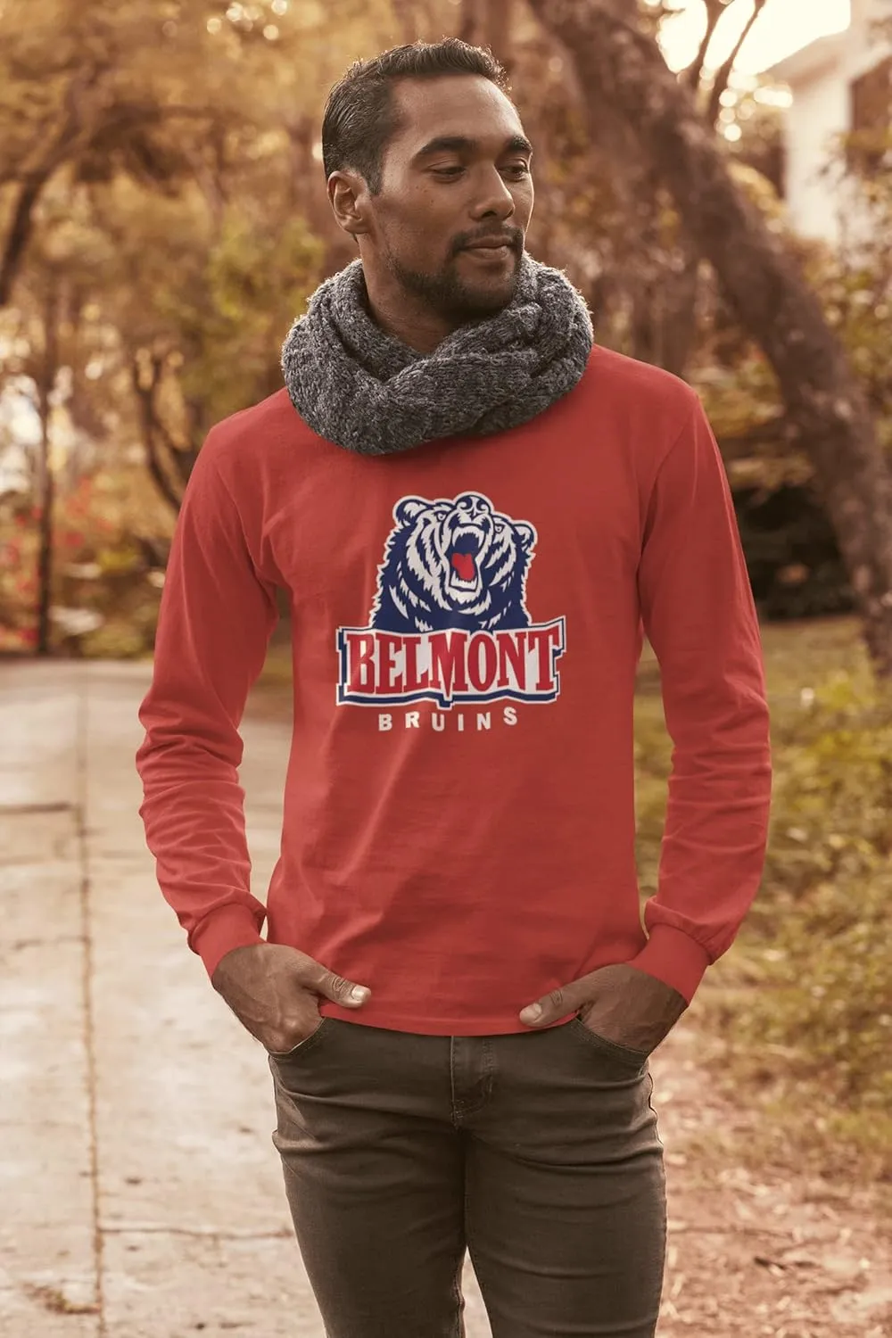 CreateMyTee | East Tennessee State University Long Sleeve T-Shirt