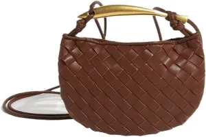 cross-body bag Braided Soft Leather Crossbody Bag