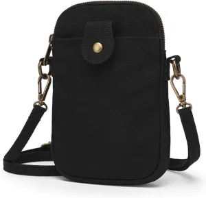 Crossbody Bag for Women - Phone Purse with Adjustable Strap Lightweight -Cotton Canvas