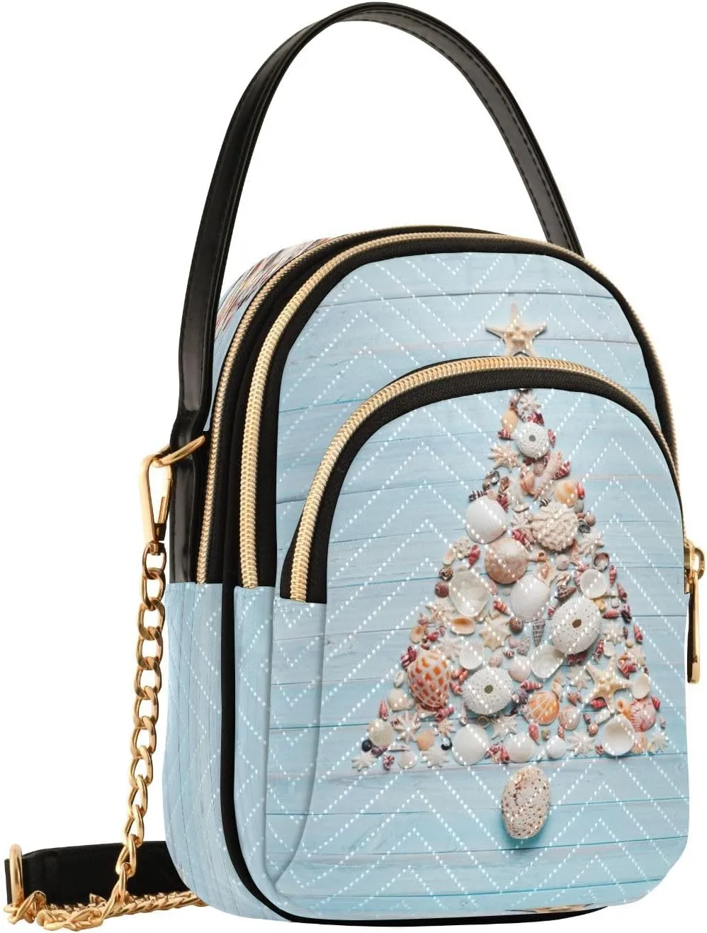 Crossbody Bags Crossbody Purse Chest Bag Christmas Gingerbread Snowman for Women Trendy