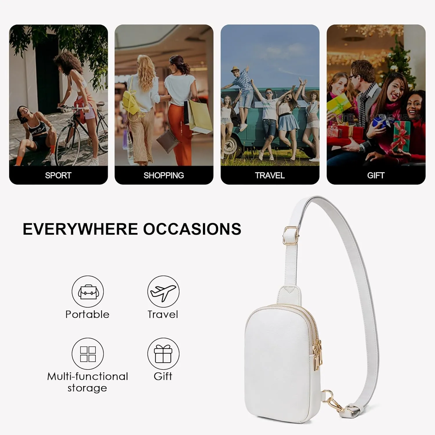 Crossbody Sling Bags & Fanny Packs - Women's Belt Bag Gifts