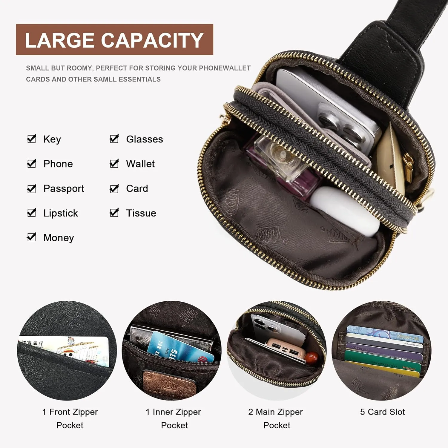 Crossbody Sling Bags & Fanny Packs - Women's Belt Bag Gifts