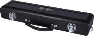 Crossrock CRA861FLBK, ABS Molded Case, for Standard C Foot Flute with Single Shoulder Strap in Black (CRA860FLBK)