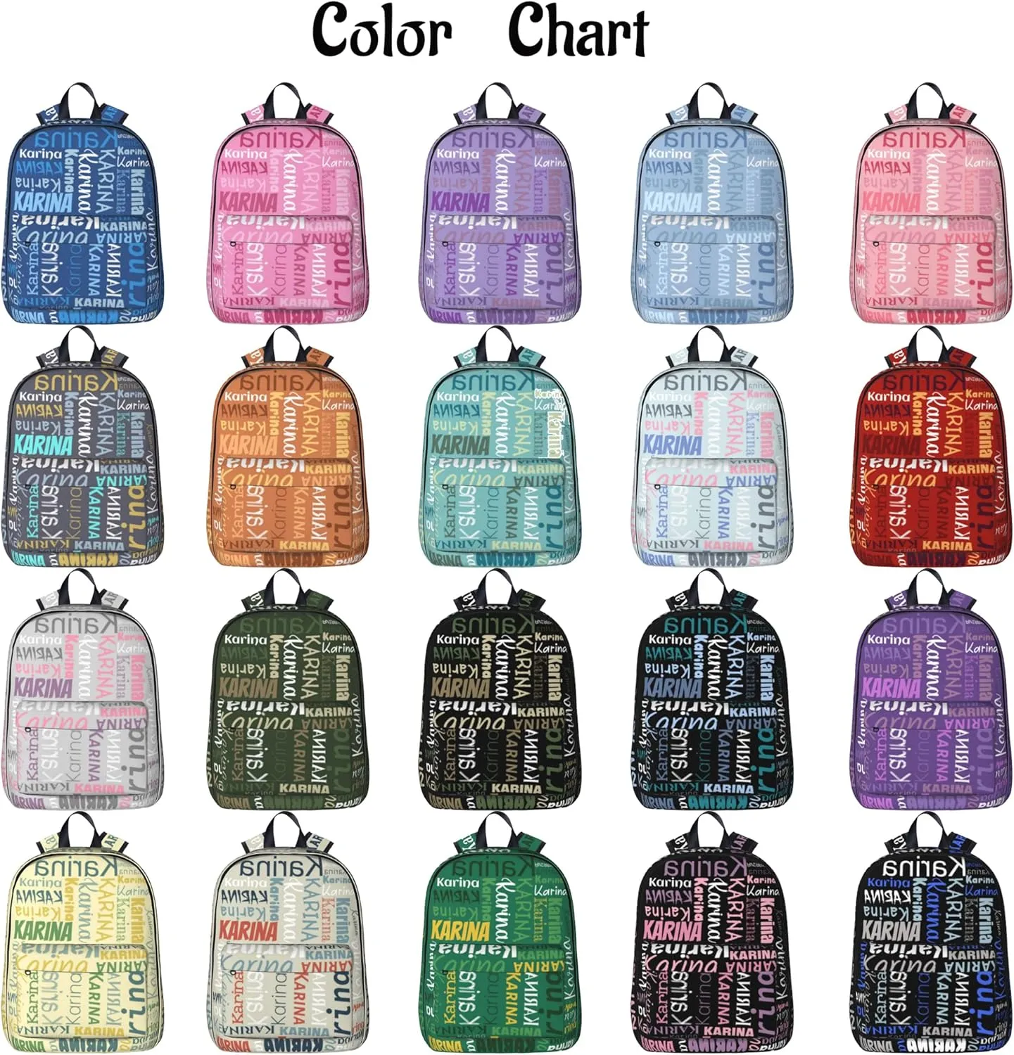 Custom Backpack With Name Personalized Laptop Backpack For Men Women Customized School Student Bookbag For Travel Work School