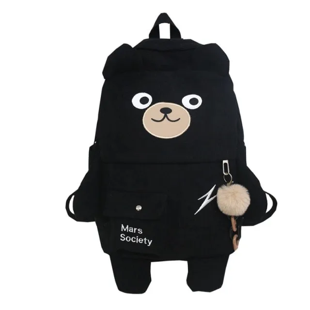 Cute Big Bear Backpack