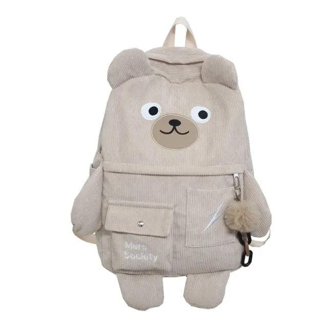 Cute Big Bear Backpack