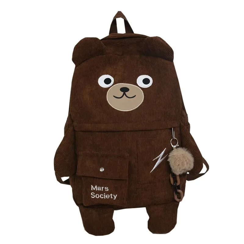 Cute Big Bear Backpack