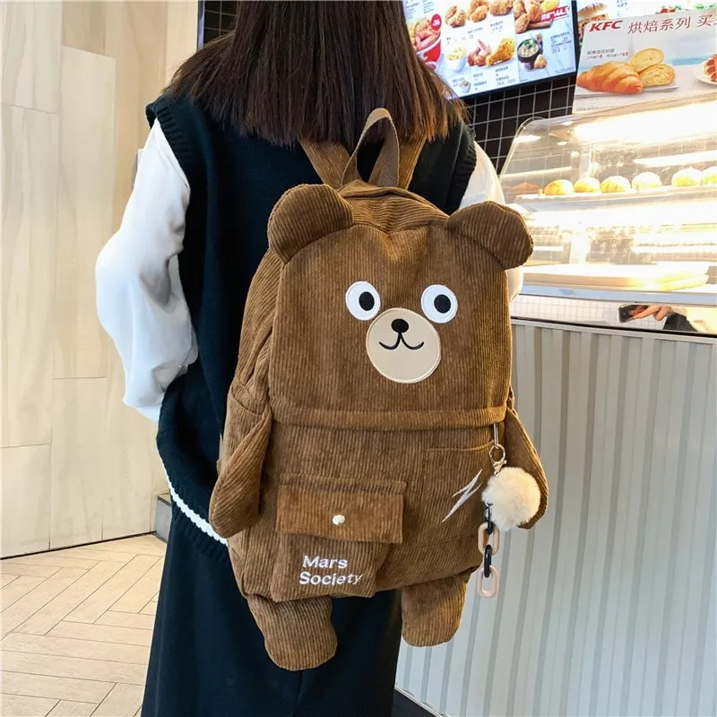 Cute Big Bear Backpack