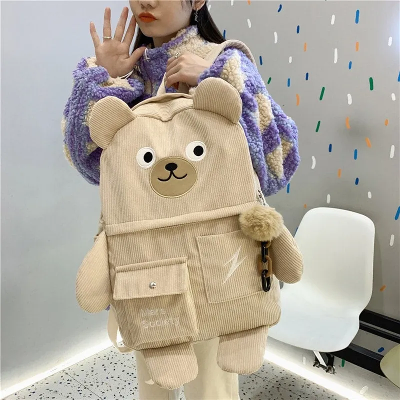 Cute Big Bear Backpack