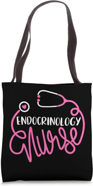 Cute Endocrinology Nurse RN Endocrine Nursing Department Tote Bag
