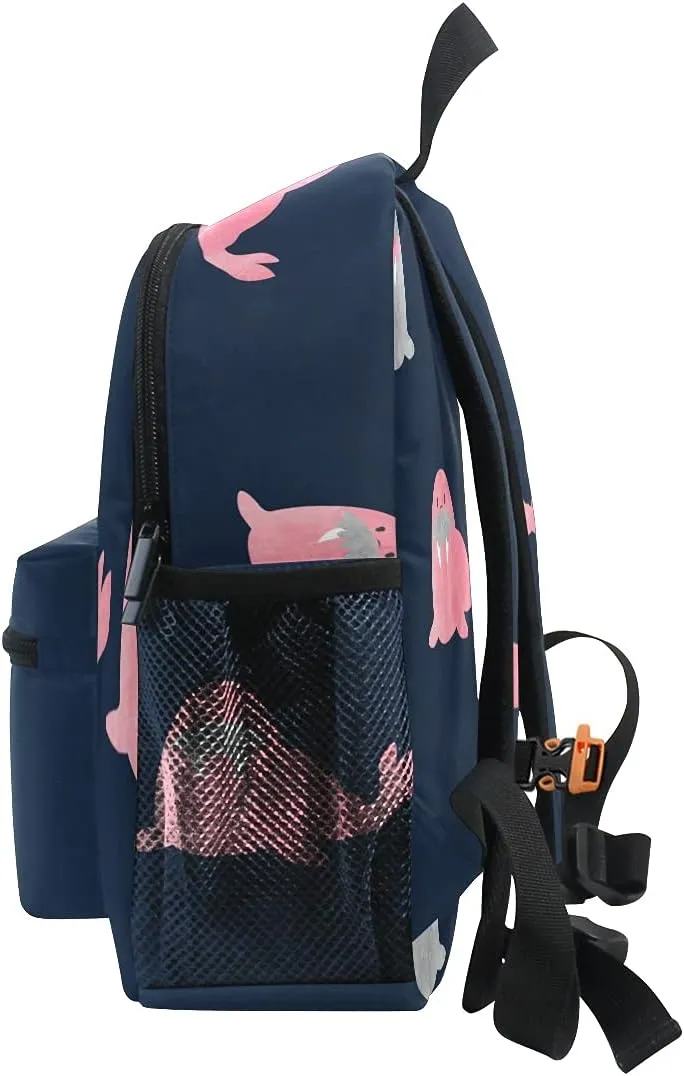 Cute Walrus Toddler Backpack For Kids Preschool Backpack Travel Bag for 3-8 Years Baby Girl Boy