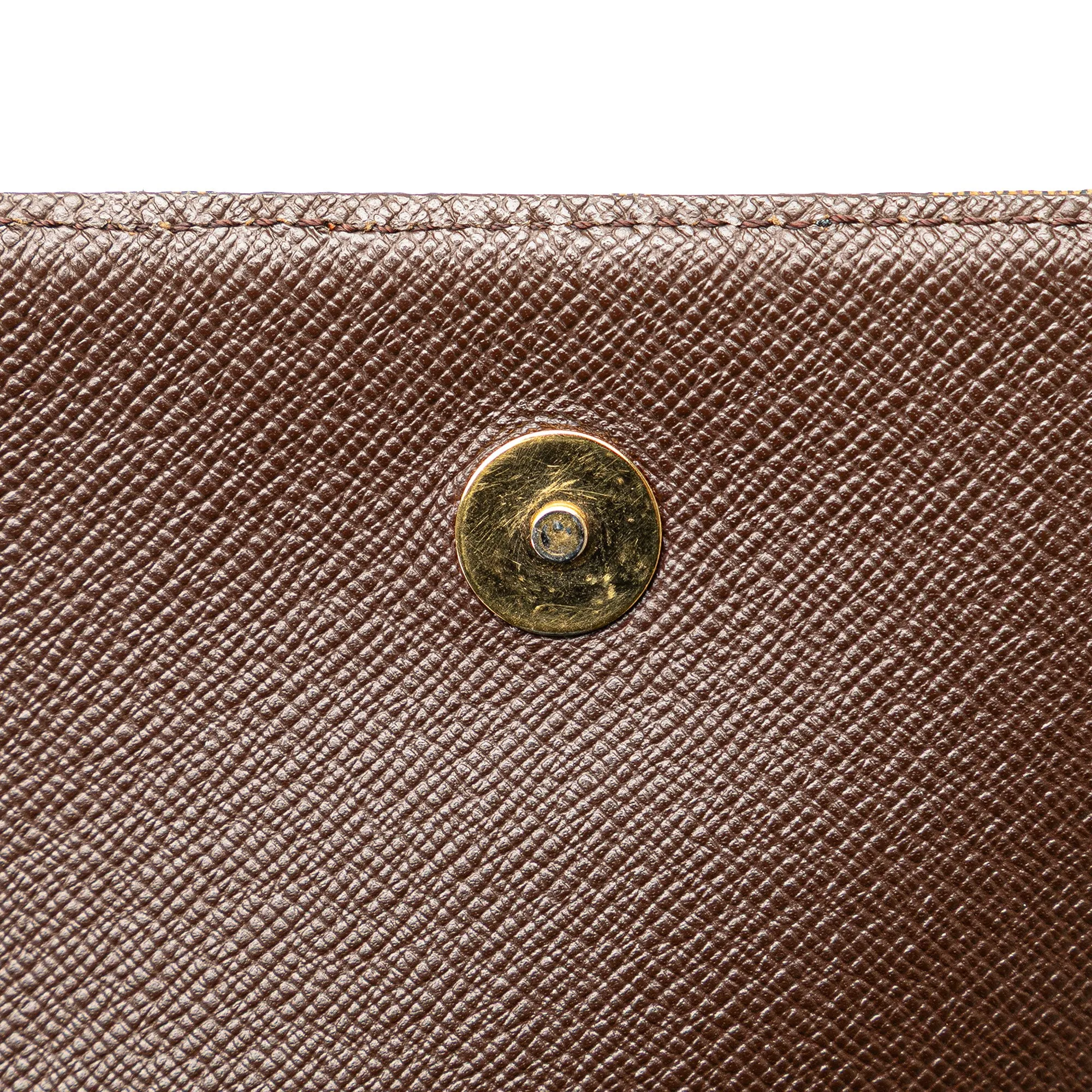 Damier Ebene Musette Tango Long Strap
